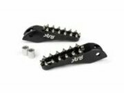 Sozius Fu�rasten STR8 MX Evo Rieju MRT CNC Schwarz (Set)