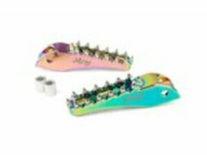 Sozius Furasten STR8 MX Evo Rieju MRT CNC Neochrom (Set)