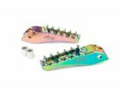 Sozius Fu�rasten STR8 MX Evo Rieju MRT CNC Neochrom (Set)