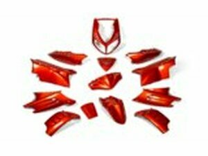 Verkleidungskit 13 Teile Peugeot Speedfight 2 Orange
