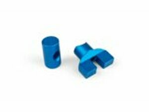 Bremszug Einsteller Set M6 Alu blau