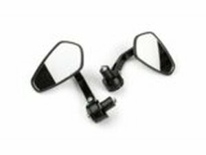 Spiegel Set fr Lenkerenden Alu schwarz
