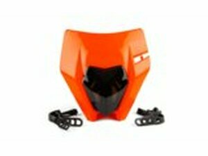 Lichtmaske KTM EXC orange / getntes Glas
