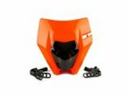 Lichtmaske KTM EXC orange / getntes Glas