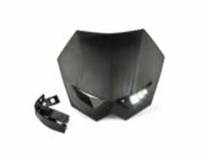 LED Enduro Lichtmaske Schwarz