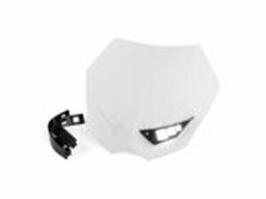 LED Enduro Lichtmaske Weiss