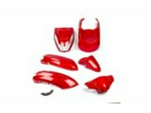 Verkleidungskit Peugeot Kisbee Rot 7 Teile