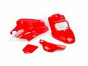 Verkleidungskit MBK Booster / Yamaha BWs ab 2004 Rot 4 Teile