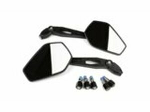 Spiegel Set STR8 Street 2 M8/M10-Adapter schwarz