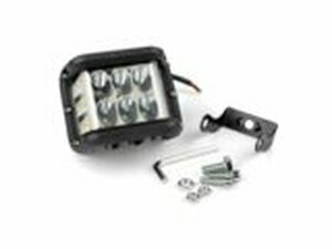 LED Scheinwerfer d.97x75mm Schwarz