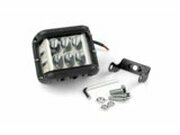 LED Scheinwerfer d.97x75mm Schwarz