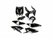 Verkleidungskit Yamaha Aerox bis 2013 New Design schwarz...
