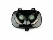 Lichtmaske Doppeloptik R8 Yamaha BWs bis 2004 schwarz