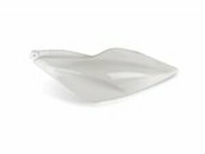 Heckverkleidung links weiss Yamaha Aerox