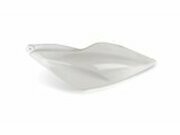 Heckverkleidung links weiss Yamaha Aerox