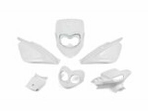 Verkleidungskit 6 Teile wei Yamaha BWs NG