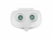 Lichtmaske Doppeloptik Yamaha BWs bis 2004 wei