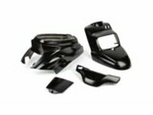 Verkleidungskit Yamaha BWs ab 2004 Mattschwarz 4 Teile