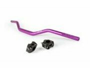 Lenker + Klemmen 28mm Str8 Lila / Schwarz