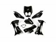 Verkleidungskit Yamaha Neos ab 2011 Schwarz 8 Teile