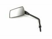 Spiegel links matt schwarz Groove D.8mm