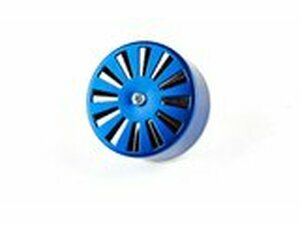 Luftfilter gerade Durchlass einstellbar d.35mm blau