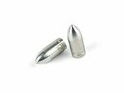 Ventilkappen Obus / Bullet chrom