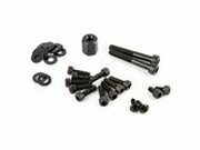 Verkleidungsschrauben Stahl schwarz Yamaha BWs ab 2004