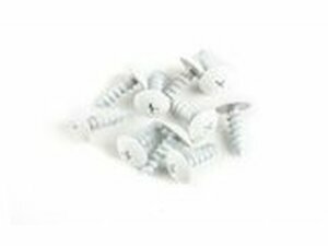 Verkleidungsschrauben Set M5x12 Alu wei (x 10)