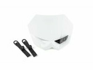 Lichtmaske Motocross ohne Leuchten wei