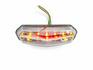 Rcklicht m. Blinker Lexus Klarglas LED Derbi DRD / X-Race