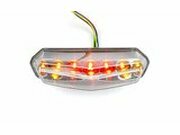 Rcklicht m. Blinker Lexus Klarglas LED Derbi DRD / X-Race