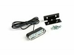 Kennzeichenbeleuchtung 3 LEDs schwarze Halterung