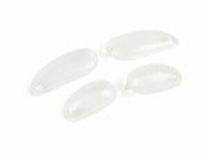 Set Blinkerglser STR8 weiss Piaggio TPH / NRG / NTT