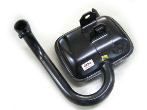 Auspuff standard dünner Krümmer Vespa PX80-150, Sprint
