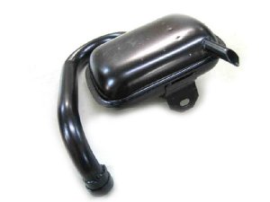 Auspuff standard dnner Krmmer Vespa PX80-150, Sprint