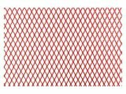 Racinggitter STR8 30x30cm mittlerer Lochabstand rot