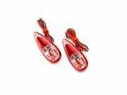 Blinker zum Aufkleben Tropfenform rot