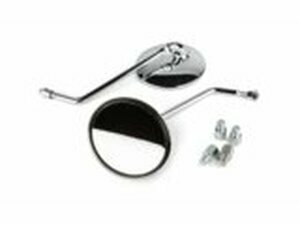 Spiegel Set Vintage rund chrom 103mm