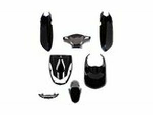 Verkleidungskit 6 Teile schwarz metallic Peugeot Kisbee