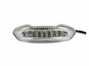 Rcklicht LED ohne Blinker Piaggio NRG Power weiss