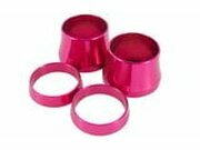 CNC-Ring-Set fr Lenkergriffe STR8 CNC pink
