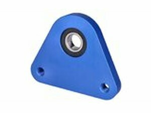 Lagerplatte Hinterrad swiing Racing Alu blau Piaggio Ciao