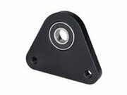 Lagerplatte Hinterrad swiing Racing Alu schwarz Piaggio Ciao