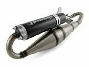 Auspuff Tecnigas NEXT R Minarelli liegend schwarz
