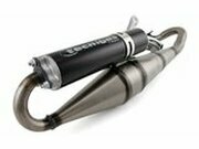 Auspuff Tecnigas NEXT R Minarelli liegend schwarz