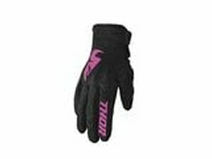 MX Handschuhe Thor Sector Damen schwarz / pink  SM