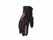 MX Handschuhe Thor Sector Damen schwarz / pink  SM