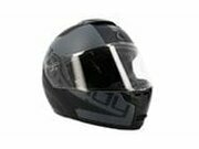 Klapphelm Doppelvisier Trendy T-704 Zunis schwarz/matt...