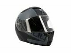 Klapphelm Doppelvisier Trendy T-704 Zunis schwarz/matt...